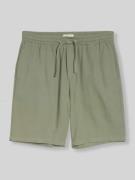 Tom Tailor Denim Regular Fit Bermudas aus Viskose-Leinen-Mix in Mint, ...