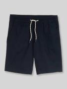 Tom Tailor Denim Regular Fit Sweatshorts aus reiner Baumwolle in Marin...