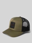 BOSS Basecap mit Mesh Einsätzen und Logo Detail in Khaki, Größe 1