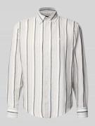 BOSS Orange Regular Fit Freizeithemd aus Leinen-Baumwoll-Mix Modell 'R...