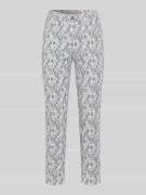 Raphaela By Brax Slim Fit 7/8 Hose aus Baumwoll-Mix in Blau, Größe 36