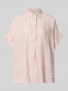 Weekend Max Mara Oversized Leinenbluse mit kurzem Arm Modell 'VERVE' i...