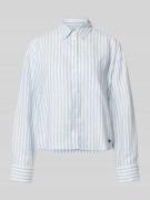 Weekend Max Mara Boxy Fit Leinenbluse mit Allover-Muster Modell 'ALBAT...