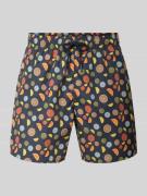 Colmar Originals Regular Fit Swimshorts mit Allover-Motiv-Print in Mar...