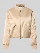 Beaumont Amsterdam Bomberjacke mit Pattentaschen Modell 'HADY' in Beig...