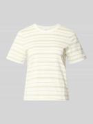s.Oliver RED LABEL Regular Fit T-Shirt aus reiner Baumwolle in Offwhit...