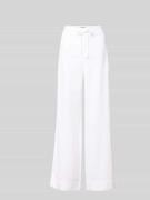 Lauren Ralph Lauren Regular Fit Weite Hose aus reinem Leinen in Weiss,...