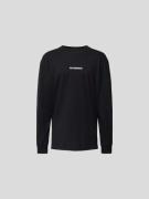 HAN Kjobenhavn Longsleeve aus reiner Bio-Baumwolle in Black, Größe S