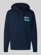 Tommy Jeans Regular Fit Hoodie aus reiner Baumwolle in Marine, Größe L