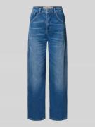 Goldgarn Relaxed Fit Jeans im 5-Pocket-Design Modell 'Mannheim' in Bla...