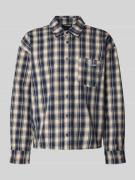 Pegador Oversized Freizeithemd mit Brusttasche in Marine, Größe XS