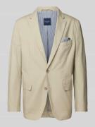 Christian Berg Men 2-Knopf-Sakko mit Reverskragen in Beige, Größe 26