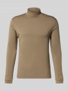 Drykorn Longsleeve mit Rollkragen Modell 'EMANUEL' in Beige, Größe L