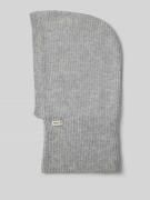 Barts Balaclava mit Logo-Patch Modell 'Karesa' in Hellgrau, Größe 1