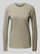 Be Pure Dutch Langarmshirt mit Rundhalsausschnitt in Gold, Größe XL