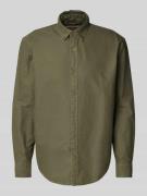 Levi's® Regular Fit Freizeithemd mit Button-Down-Kragen in Oliv, Größe...