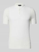 Antony Morato Slim Fit Poloshirt aus Viskose-Mix mit Leinen Anteil in ...