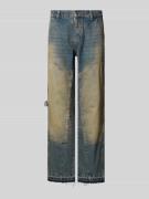 EIGHTYFIVE Flared Jeans mit französischen Eingrifftaschen in Jeansblau...