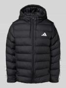 adidas Sportswear Steppjacke mit Logo in Black, Größe L
