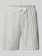 WOODBIRD Shorts mit elastischem Bund Modell 'Bommy' in Hellblau, Größe...