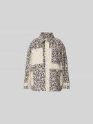 Lala Berlin Oversized Jeansjacke aus Baumwolle in Mittelbraun, Größe M