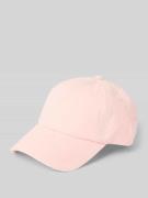 MADS NØRGAARD Basecap mit Label-Stitching in Rose, Größe 1