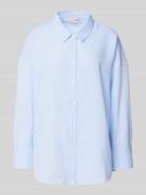 A-view Regular Fit Hemdbluse mit Knopfleiste in Hellblau, Größe 38