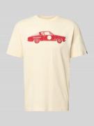 DEUS EX MACHINA T-Shirt mit Rundhalsausschnitt in Beige, Größe M