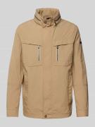 bugatti Jacke mit Stehkragen in Camel, Größe 58