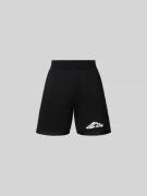 Dsquared2 Sweatshorts mit elastischem Bund in Black, Größe XL