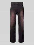 KARL KANI Straight Leg Jeans im 5-Pocket-Design in Black, Größe 30