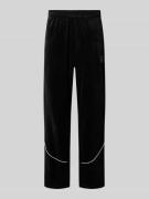 KARL KANI Sweatpants mit Label-Stitching Modell 'Kani Varsity' in Blac...