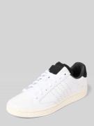 K-SWISS Sneaker aus echtem Leder mit Logo-Patch Modell 'Lozan' in Weis...