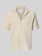 Les Deux Regular Fit Freizeithemd mit Reverskragen in Offwhite, Größe ...