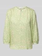 OPUS Regular Fit Hemdbluse in Crinkle-Optik Modell 'Famelia' in Hellgr...