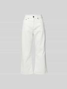 Victoria Beckham Flared Jeans mit 5-Pocket-Design in Weiss, Größe 27