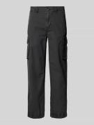 Superdry Regular Fit Cargohose mit Eingrifftaschen in Oliv, Größe 34/3...