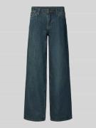 WEEKDAY Low Waist Jeans aus reiner Baumwolle in Hellblau, Größe 26/32