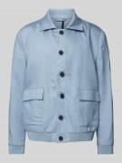 HUGO Blouson mit aufgesetzten Pattentaschen Modell 'Ukashi' in Rauchbl...