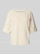 Lanius T-Shirt mit Raglanärmeln in Ecru, Größe 42