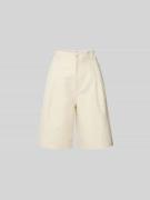 Filippa K Relaxed Fit Shorts aus reiner Baumwolle in Ecru, Größe 34