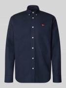 Forét Freizeithemd mit Knopfleiste in Marine, Größe M