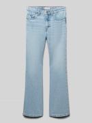 Tommy Hilfiger Teens Bootcut Jeans aus Baumwoll-Lyocell-Mix in Hellbla...