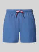 MCNEAL Badehose mit elastischem Bund und Tunnelzug in Rauchblau, Größe...
