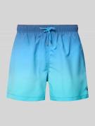 MCNEAL Badehose in Two-Tone-Machart in Marine, Größe L