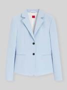 HUGO Regular Fit Kurzblazer in Hellblau, Größe 32