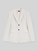 HUGO Regular Fit Blazer mit 2-Knopf-Verschluss Modell 'ASMALLA' in Off...