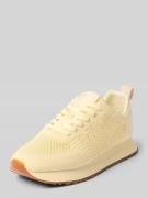 Gant Sneaker mit Label-Detail Modell 'Bevinda' in Hellgelb, Größe 36