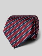 Blick Krawatte aus Seide mit Allover-Muster in Marine, Größe 1