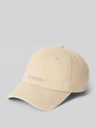 Jake*s Casual Basecap mit Statement-Stitching in Schlamm, Größe 1